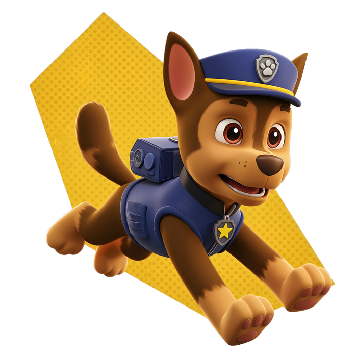 Luminous poster - Captain Chase - Paw Patrol - Night Lamp