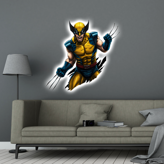 Svítícií obraz - Wolverine