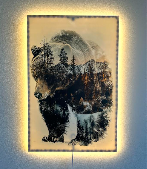 Shining poster - Bear from the Tatras