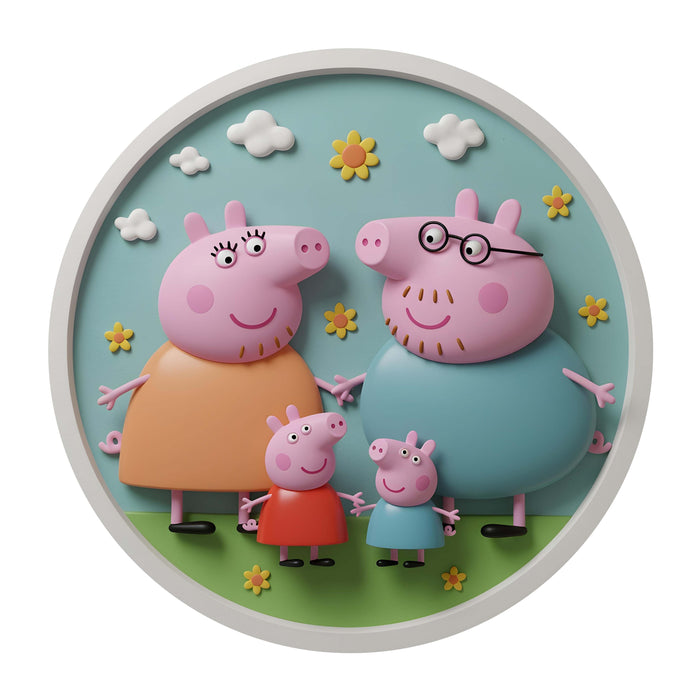 Prasátko Peppa - Dřevěné puzzle