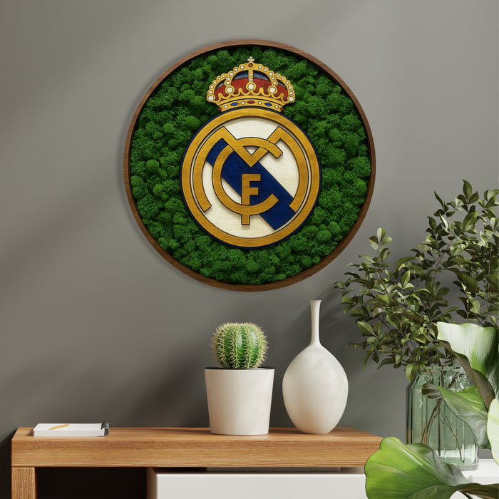 Měchový obraz HDF - Real Madrid - White Reign