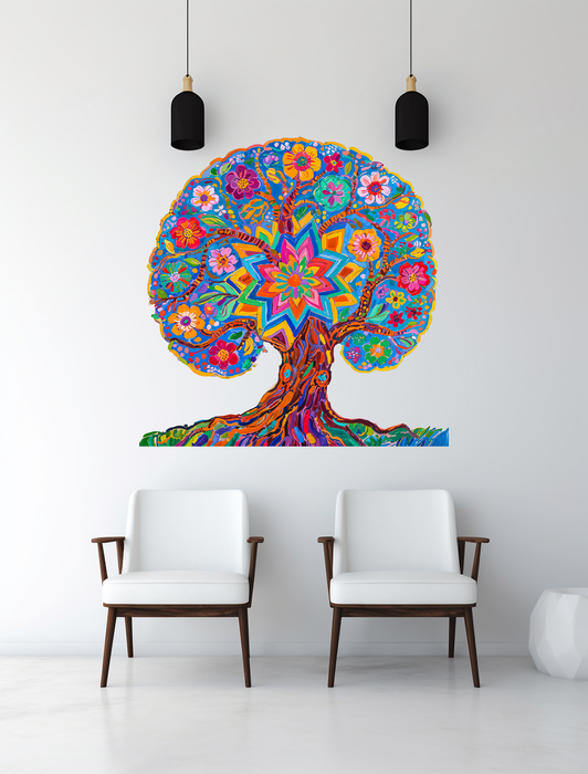LED Printed Paitings - Tree of Forest Fairs