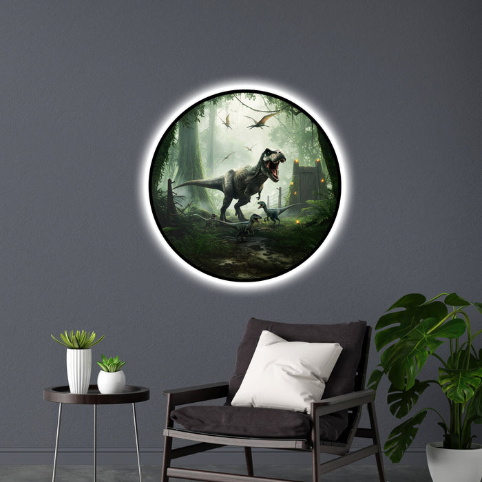 Luminous poster - Tyrannosaurus rex - Dinosaurs