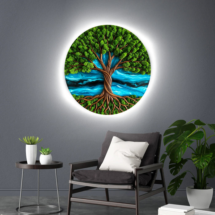 Shining Moss poster Tree of Life