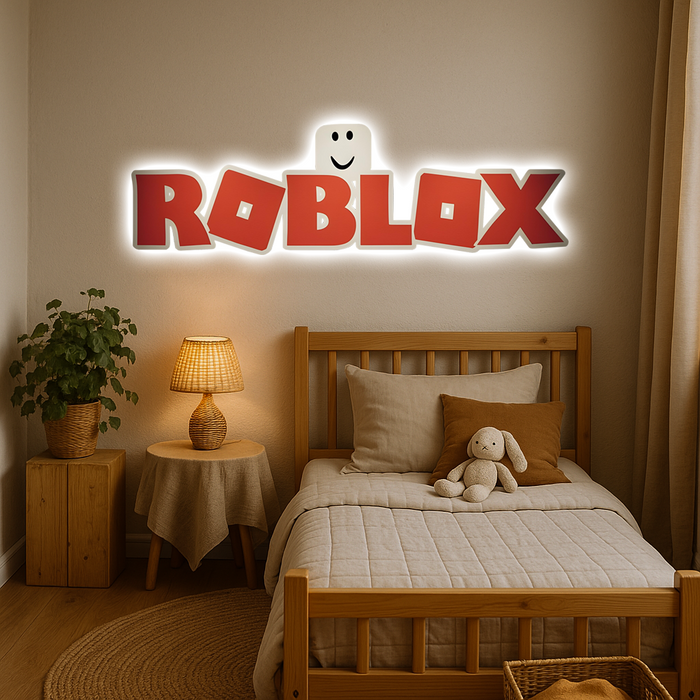 Svítícií obraz  - Roblox - Noční lampa