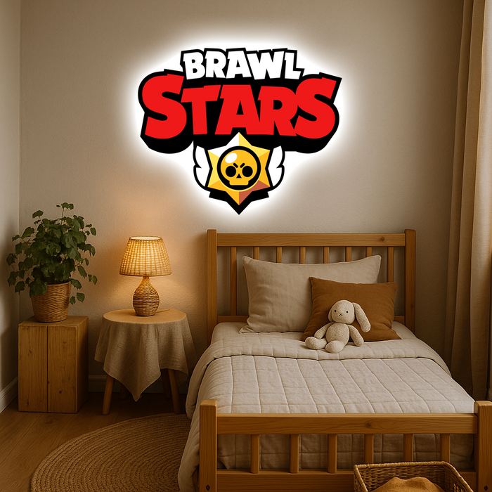 Svítícií obraz  - Brawl Stars - Noční lampa