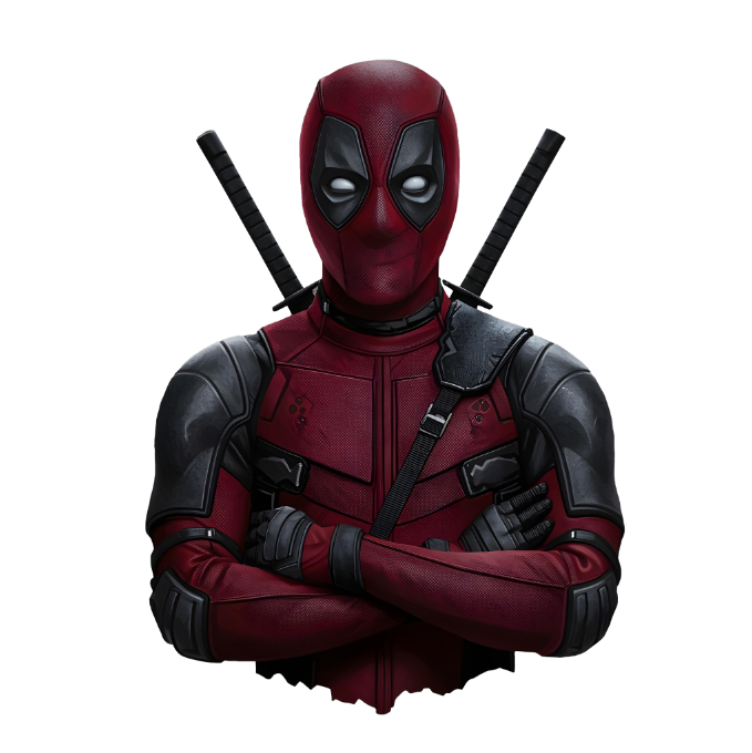 Svítícií   obraz- Deadpool