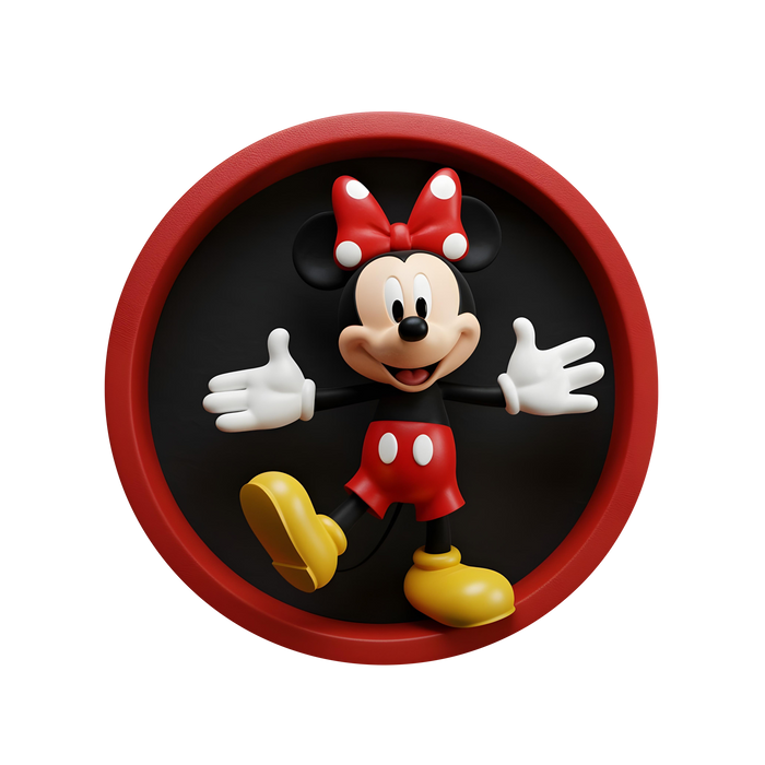 Svítícií obraz  - Minnie Mouse - Noční lampa