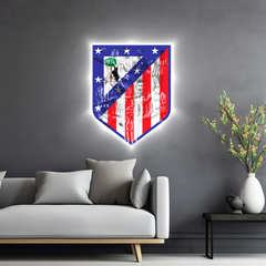 Svítícií obraz Atlética Madrid