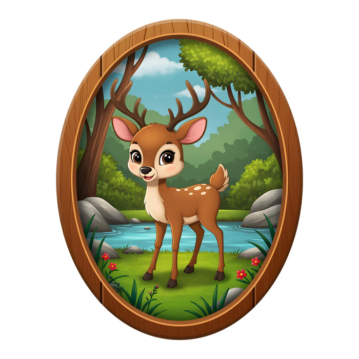 Bambi - Dřevěné puzzle