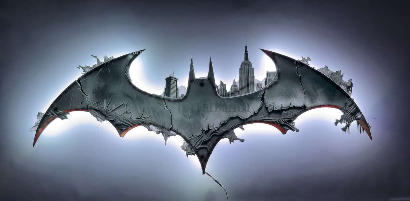 Svítícií obraz- Batman povstal