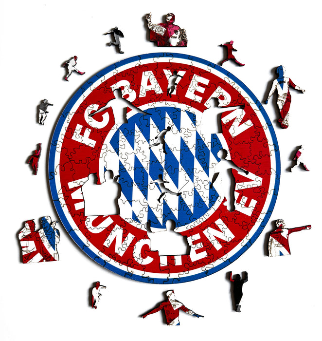 Bayern Munchen - Classic - Wooden Jigsaw Puzzle