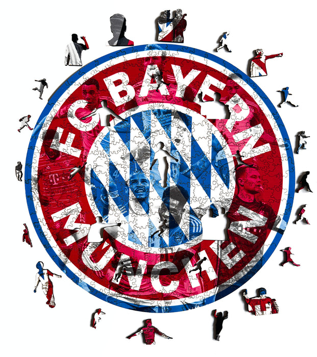 Bayern Mnichov - hráči - Dřevěné puzzle