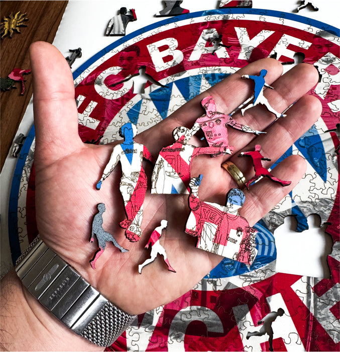 Bayern Mnichov - hráči - Dřevěné puzzle
