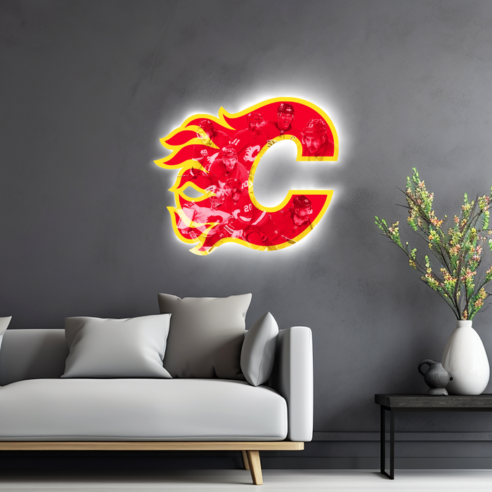 Svítícií obraz Calgary Flames