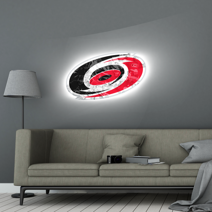Svítícií obraz Carolina Hurricanes
