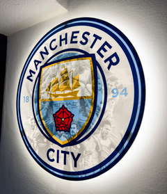Svítícií obraz Manchesteru City - Legendy