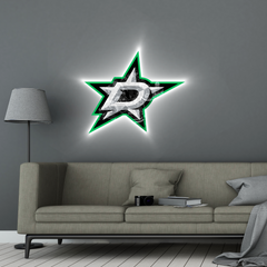 Svítícií obraz Dallas Stars