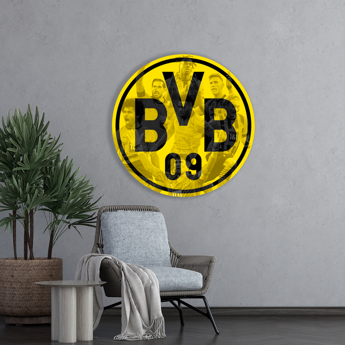 Dřevěný obraz na zeď Borussie Dortmund