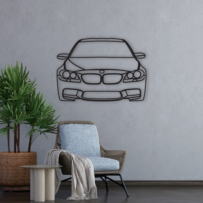 Dřevěná nástěnná dekorace - Design auta