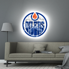 Svítícií obraz Edmonton Oilers