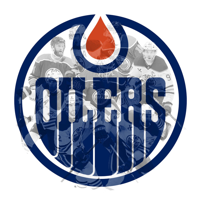 Edmonton Oilers - hráči - Dřevěné puzzle