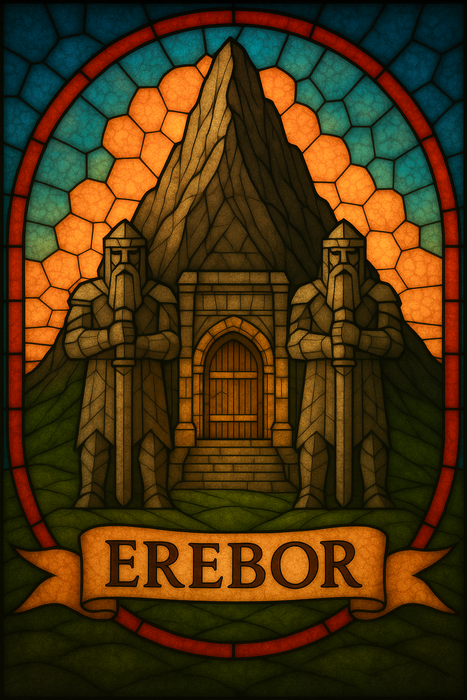 Svítícií obraz  - Erebor