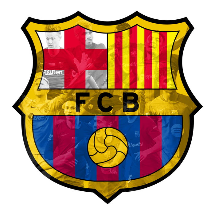 FC Barcelona - hráči - Dřevěné puzzle