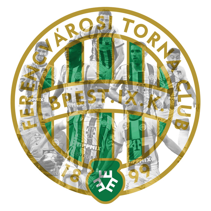 Ferencvárosi - hráči - Dřevěná skládačka