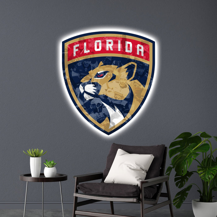 Svítícií obraz Florida Panthers - NHL