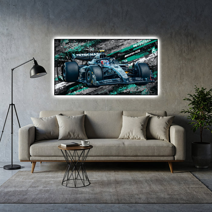 Svítícií obraz - Formule F1 - Mercedes-AMG Petronas Motorsport