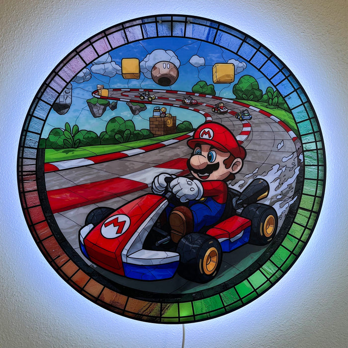 Svítícií obraz - Super Mario