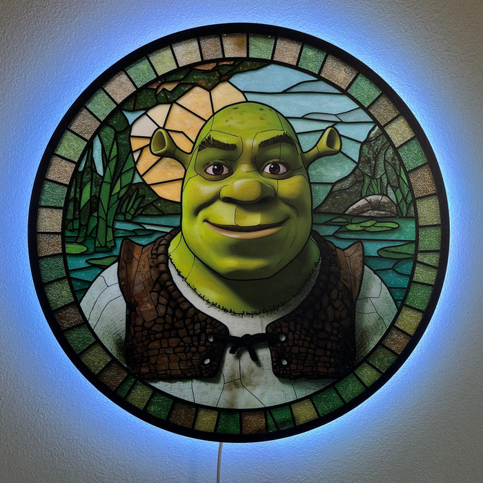 Svítícií obraz - Shrek
