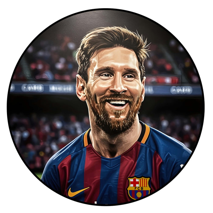 Lionel Messi - portrét - Dřevěné puzzle