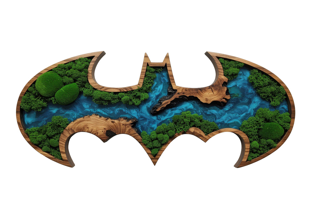 Dřevěné puzzle Batman - Moss