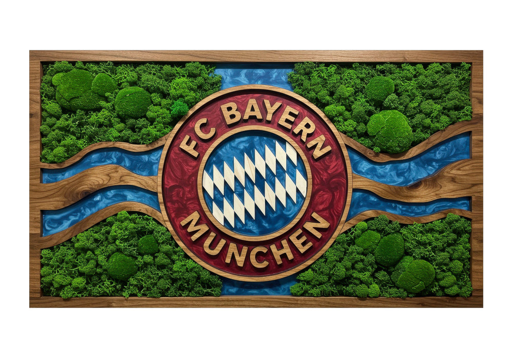 FC Bayern Mnichov - Mech - Dřevěné puzzle