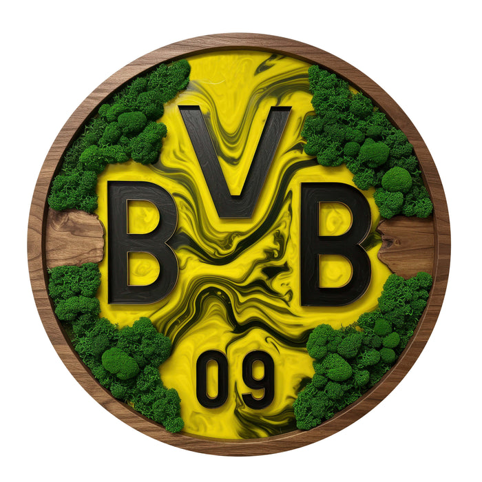 Borussia Dortmund - mech - Dřevěné puzzle