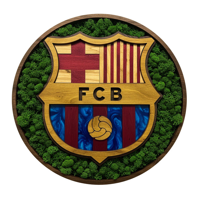 FC Barcelona - mech - Dřevěné puzzle