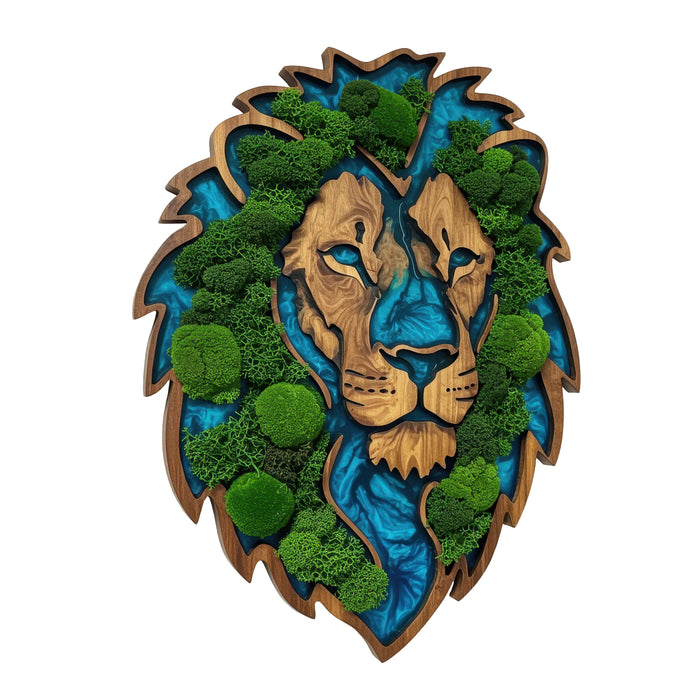 Lev Mufasa - mech - Dřevěné puzzle