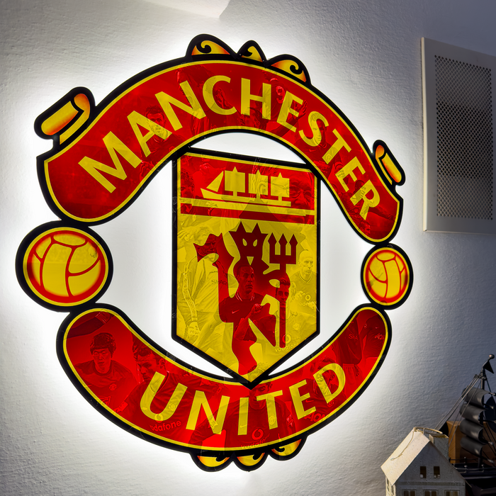 Svítícií obraz Manchesteru United - Legendy