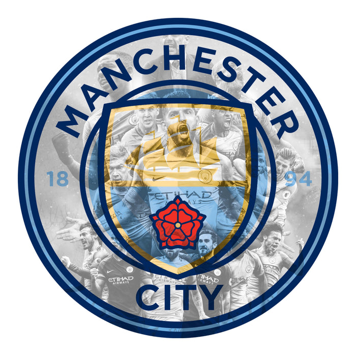 Manchester City - Legendy - Dřevěné puzzle