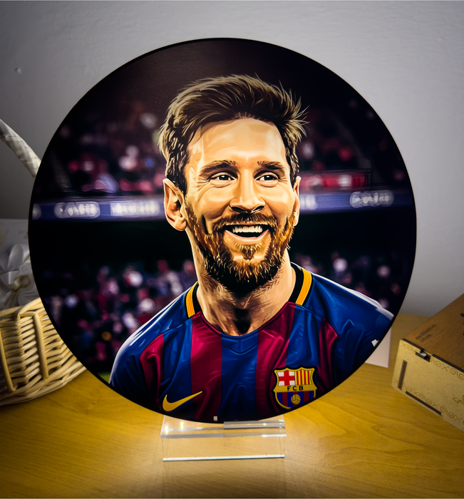 Stolní lampa 10 Messi Portrait