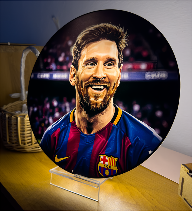Stolní lampa 10 Messi Portrait