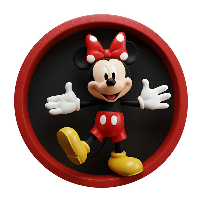 Dřevěné puzzle Minnie Mouse