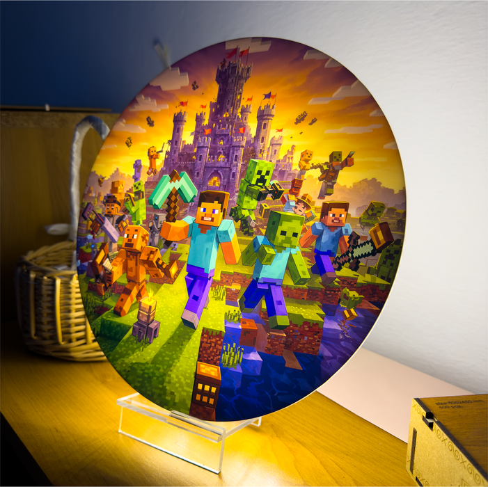 Stolní lampa Minecraft II.