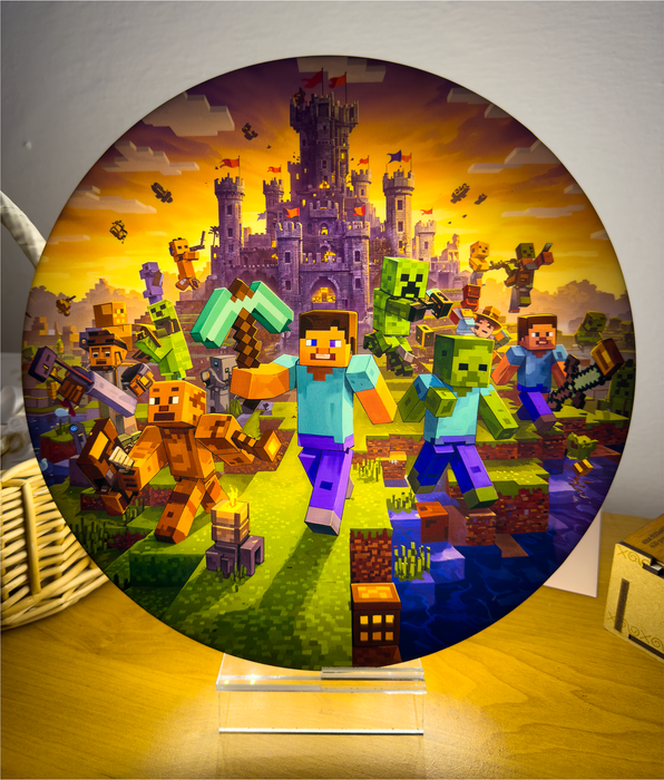 Stolní lampa Minecraft II.