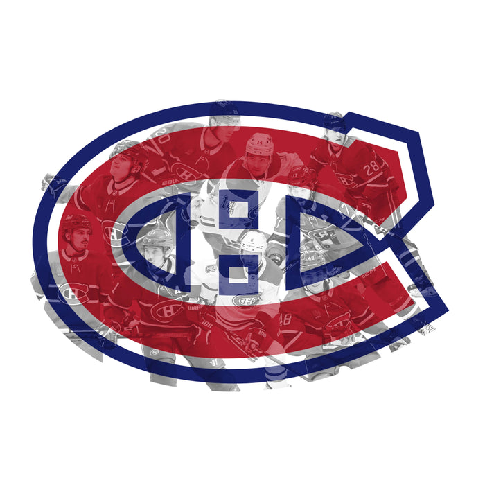 Montreal Canadiens  - players - Wooden Jigsaw Puzzle