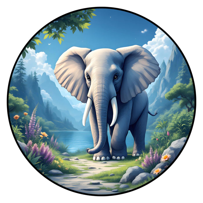 Slon Dumbo - Dřevěné puzzle