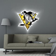 Svítícií obraz Pittsburgh Penguins