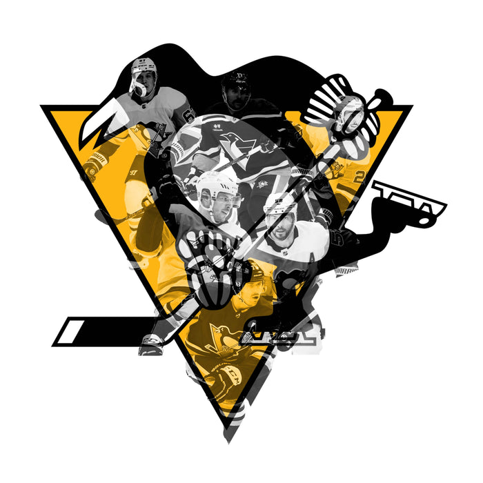 Pittsburgh Penguins - players - Wooden Jigsaw Puzzle